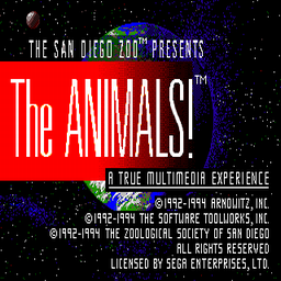 Animals!, The (U) Title Screen
